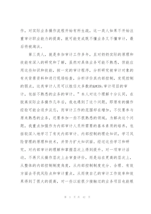 审计程序实训报告体会范本10篇.docx