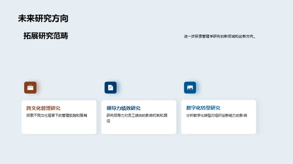 探索之旅：管理学研究
