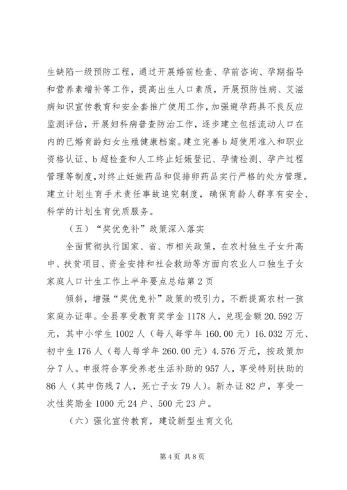 人口计生工作上半年要点总结.docx