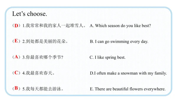 Unit 2 My favourite season Part B Rend and write课件