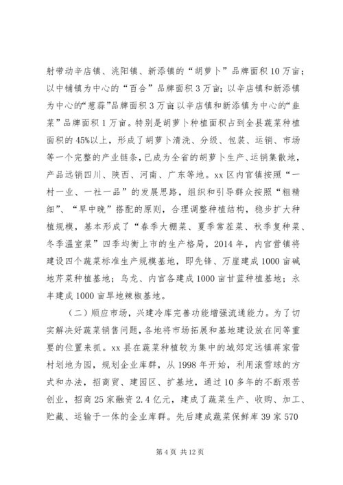 赴榆中等地学习高原夏菜产业考察报告.docx