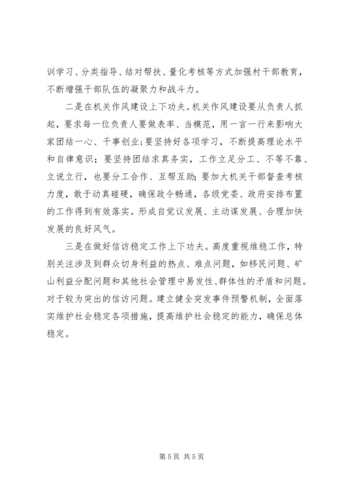 乡镇年度政府的工作计划及思路.docx