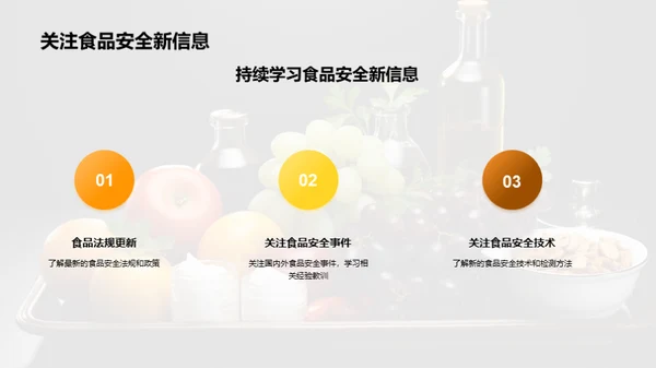 全面掌握食品安全