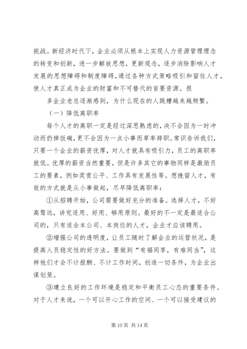 集团吸引留住人才方案.docx