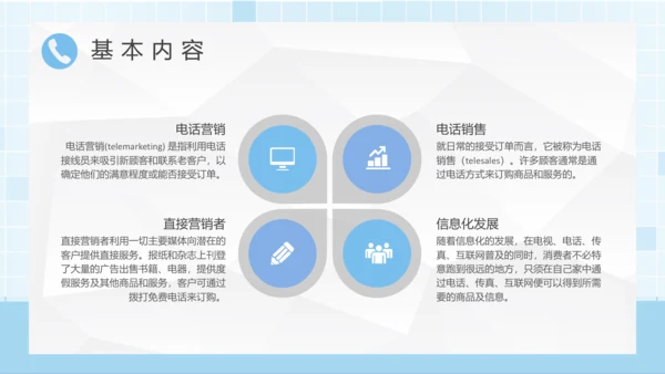 企业销售电话营销话术培训通用PPT模板