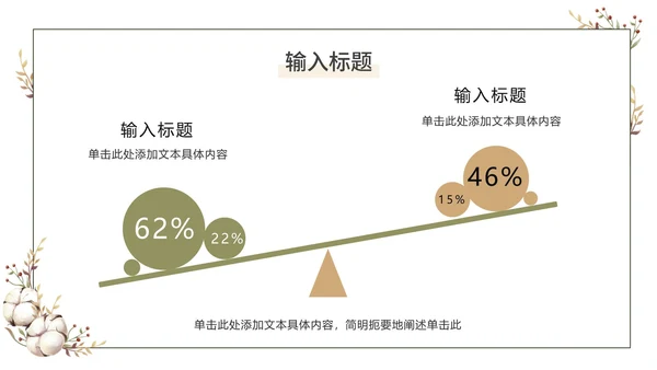 白色极简清新毕业论文答辩PPT模板