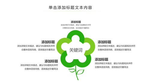 绿色环保森林湿地环境保护生态森林业PPT模板