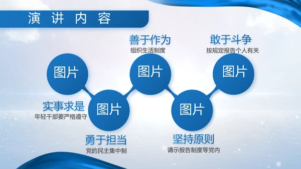 蓝色大气八一部队军事工作总结视频PPT模板