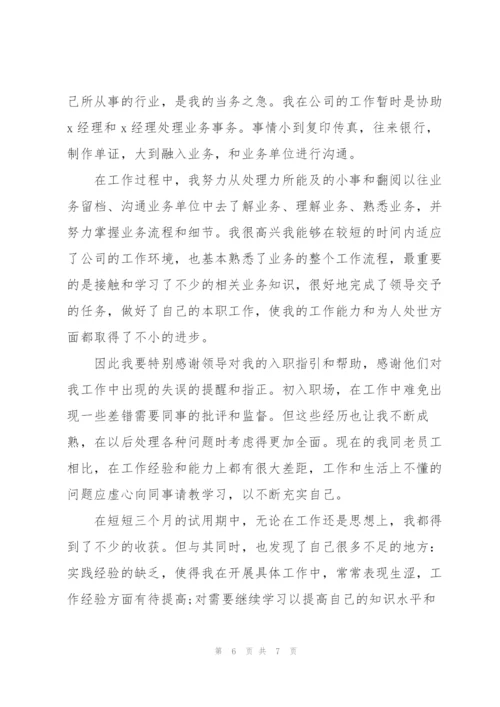 销售人员个人转正工作总结.docx