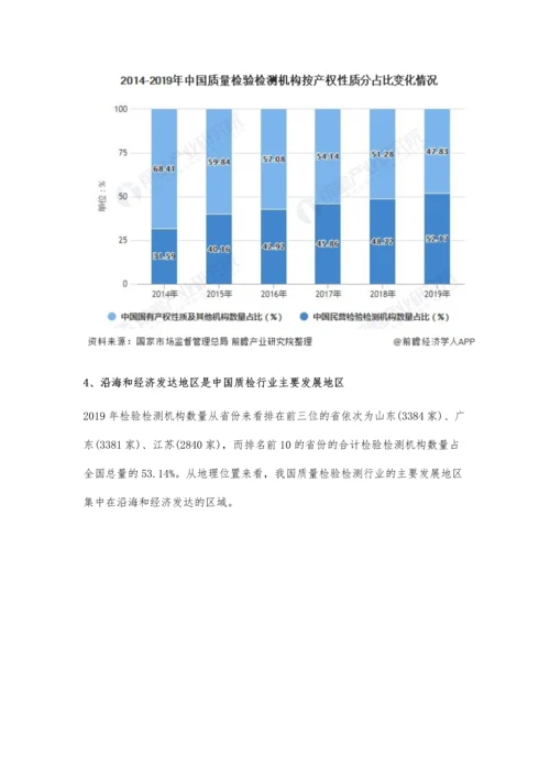 中国质量检验检测行业市场现状、区域格局及发展前景分析-未来仍处于上升期.docx