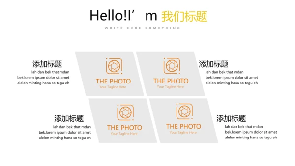 橙色医疗药品销售报告动态PPT