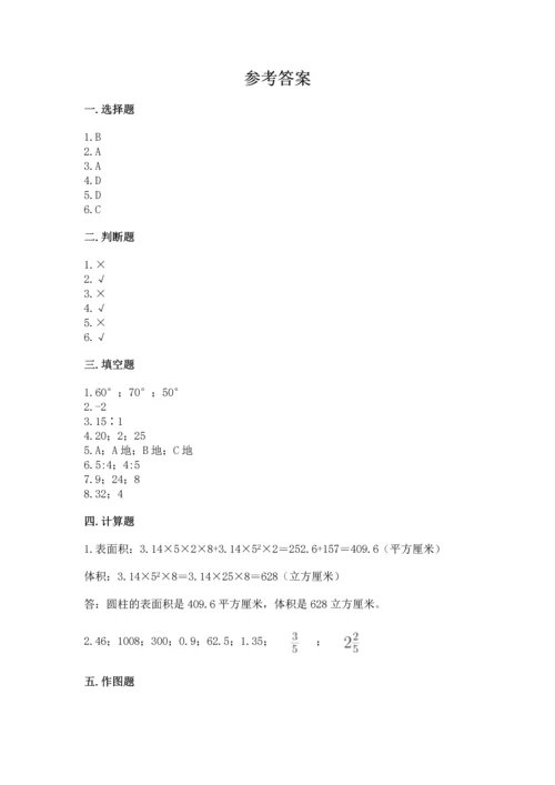 人教版六年级下册数学期末测试卷【各地真题】.docx