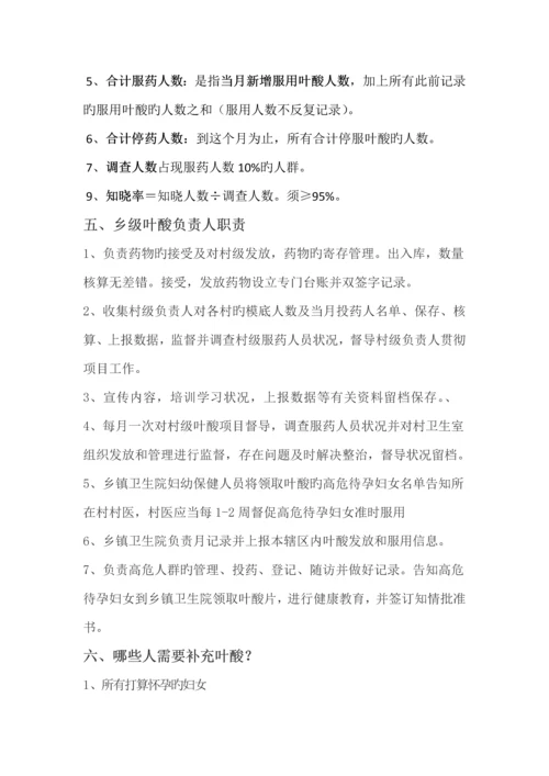 叶酸增补项目培训课件.docx