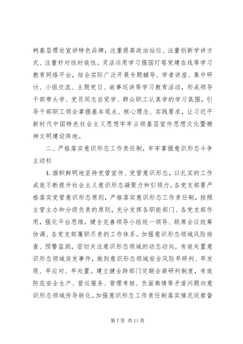 关于宣传思想工作重点汇总.docx
