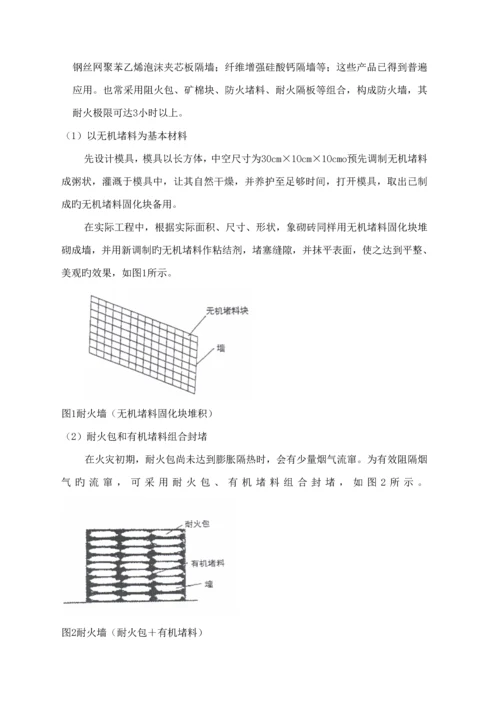 变电站防火综合施工专题方案.docx