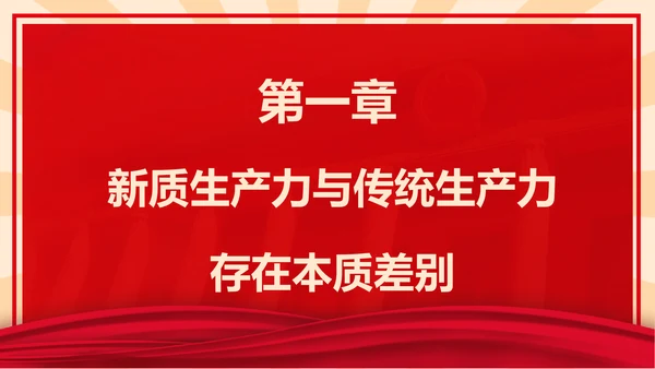 新质生产力高质量发展PPT党课模板