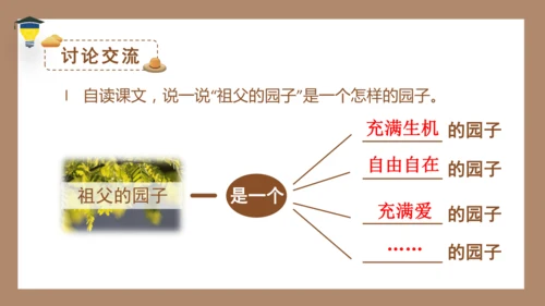 2 祖父的园子 课件