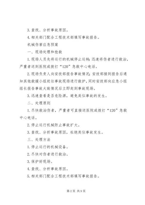 重大危险源应急预案处置方案 (3).docx