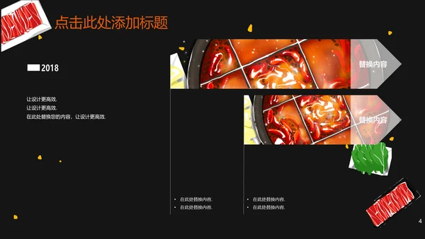 火锅盛宴火锅店开业宣传通用PPT模版