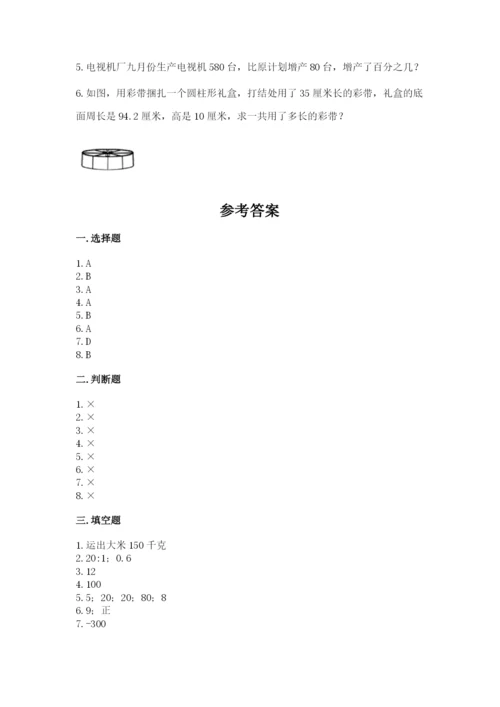 北京版六年级下册期末真题卷精品（能力提升）.docx