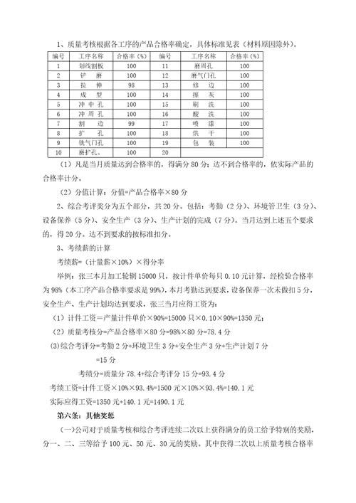 员工薪酬与绩效考核办法doc51