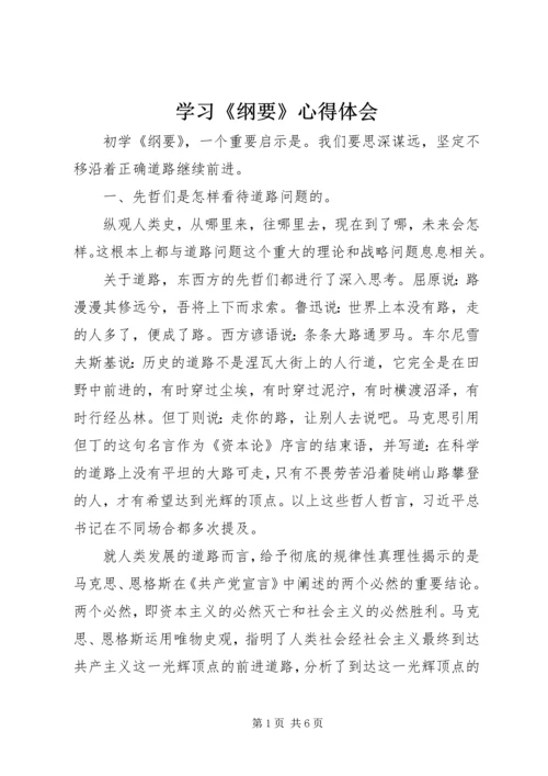 学习《纲要》心得体会 (5).docx