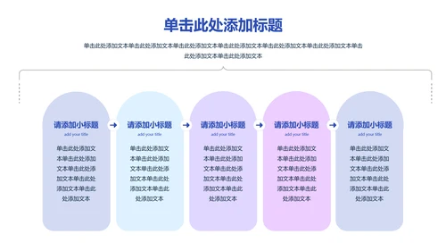 蓝色简约企业年中述职PPT模版