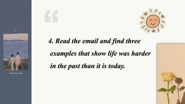 Module3 life and then Unit 3 Language in use  课件(共