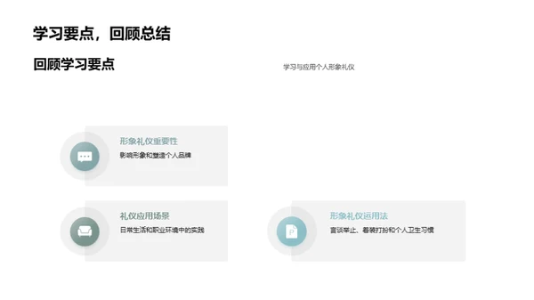 形象塑造礼仪教程