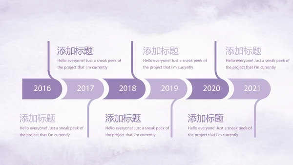 紫色唯美小清新医疗护士专用动态PPT模板