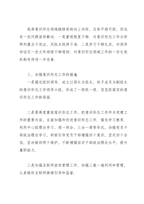 意识形态分析研判情况报告.docx