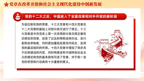 党建党章的百年演变党课课件ppt