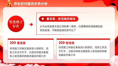 红色党建民主生活会廉洁教育党课ppt课件