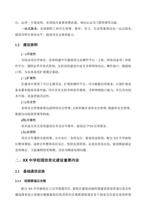 中学教育信息化建设方案.docx