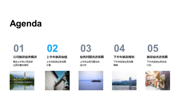 旅游业务半年回顾与展望