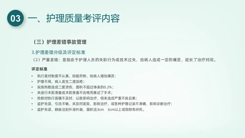 绿色插画护理质量管理培训PPT课件