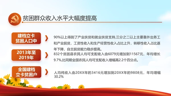 幼儿园党建党支部活动工作总结汇报PPT党课