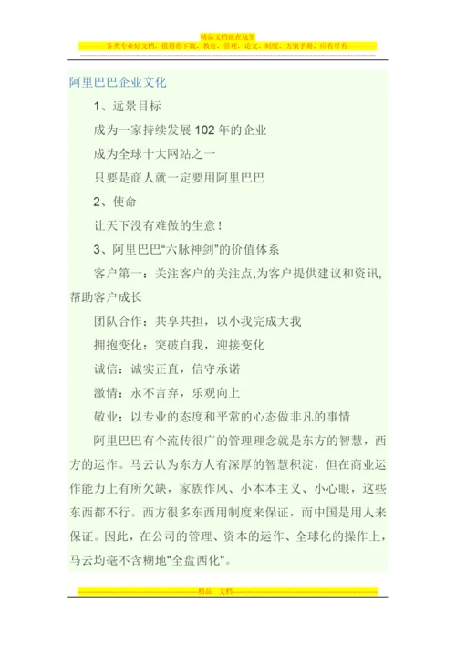 阿里巴巴集团管理模式.docx