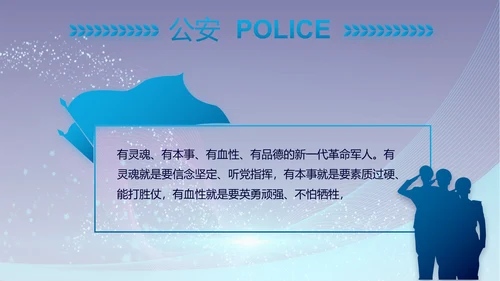 公安警察年终工作总结汇报PPT