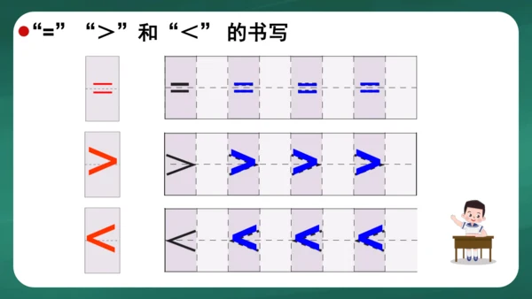 人教版一年级上册3.2 比大小课件(共26张PPT)