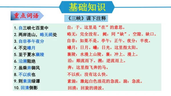 八年级语文上册第三单元（单元复习课件）(共48张PPT)