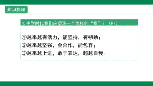 第一课  中学序曲  复习课件(共38张PPT)