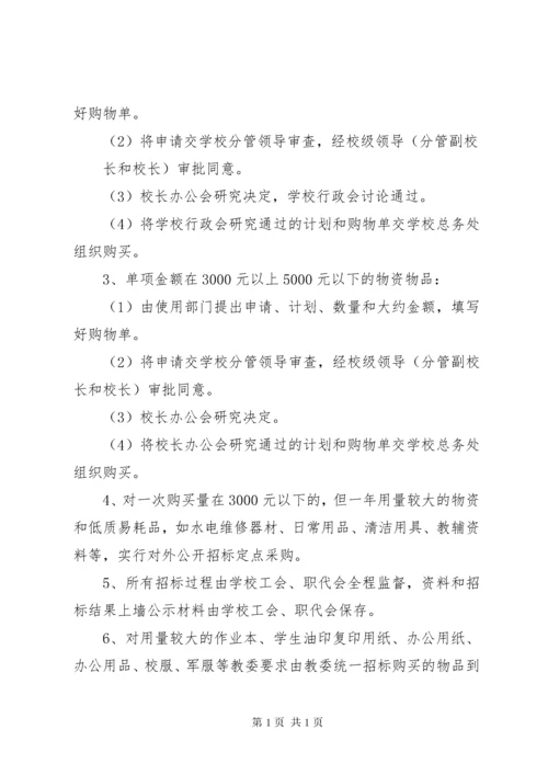 学校物资采购管理制度.docx