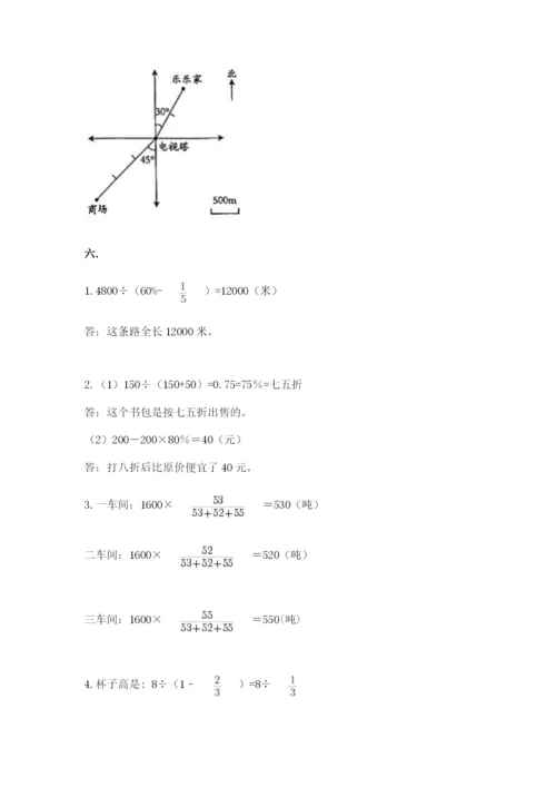 小升初数学综合模拟试卷【精选题】.docx