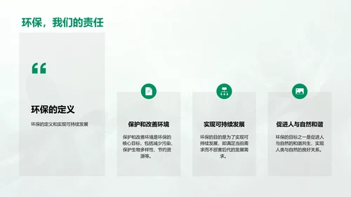 环保教育报告