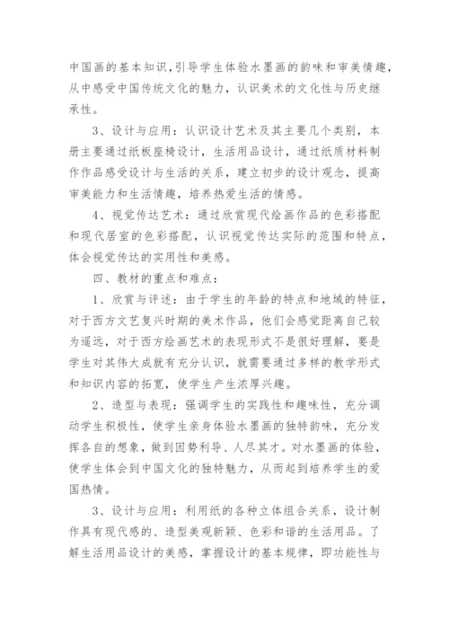 少儿美术培训教学计划.docx