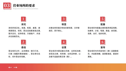 橙黄色商务礼仪插画风格银行窗口服务礼仪商务礼仪PPT窗口服务礼仪培训