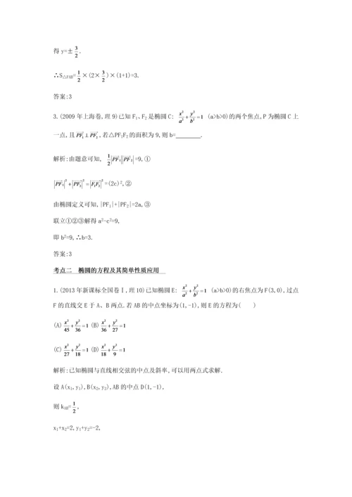 椭圆培优经典讲义(教师版).docx