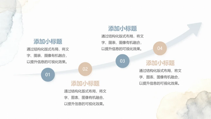 水墨莫兰蒂工作总结汇报