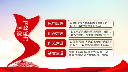 红色党建学习教育活动动态PPT模板